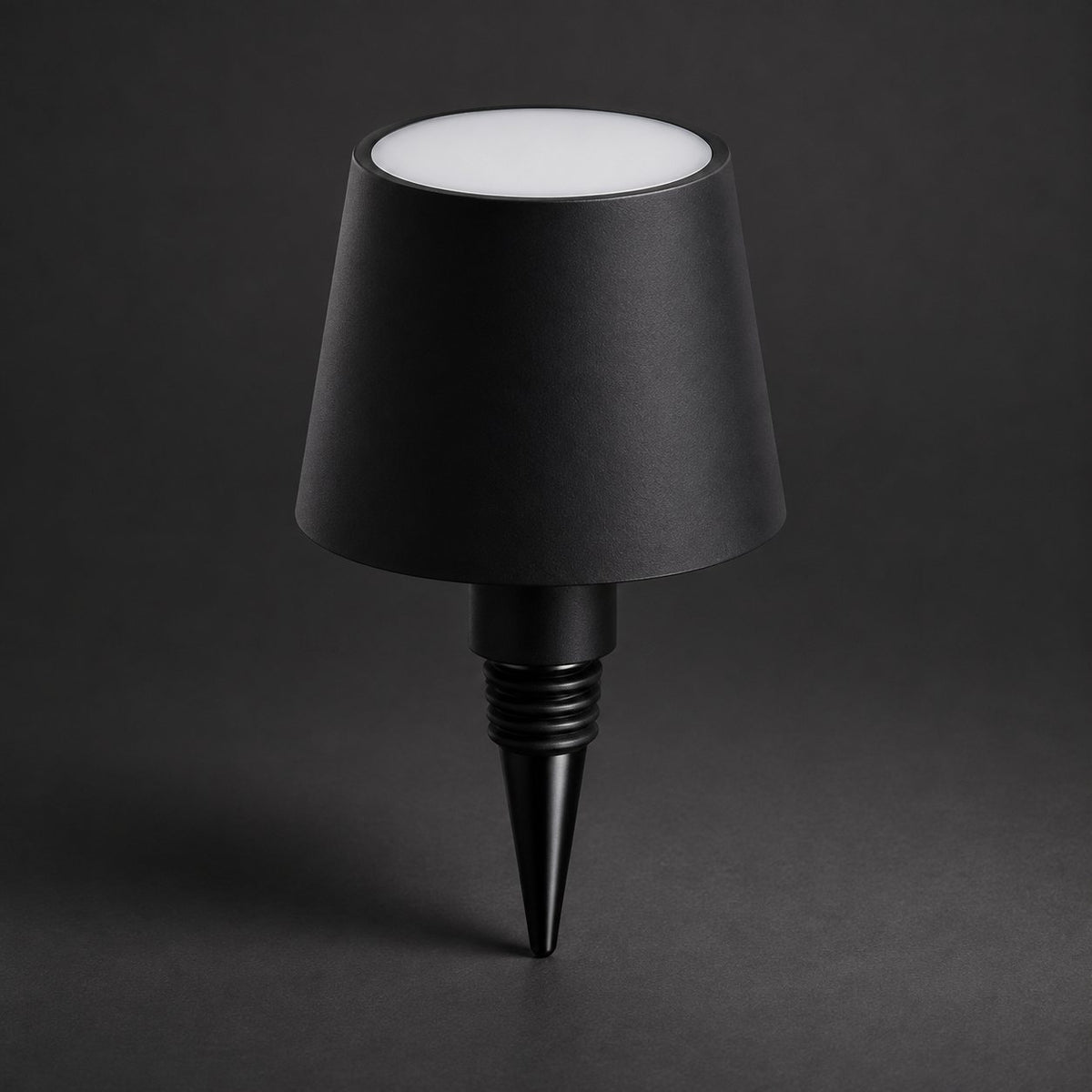 Lámpara LED recargable para botella de vino