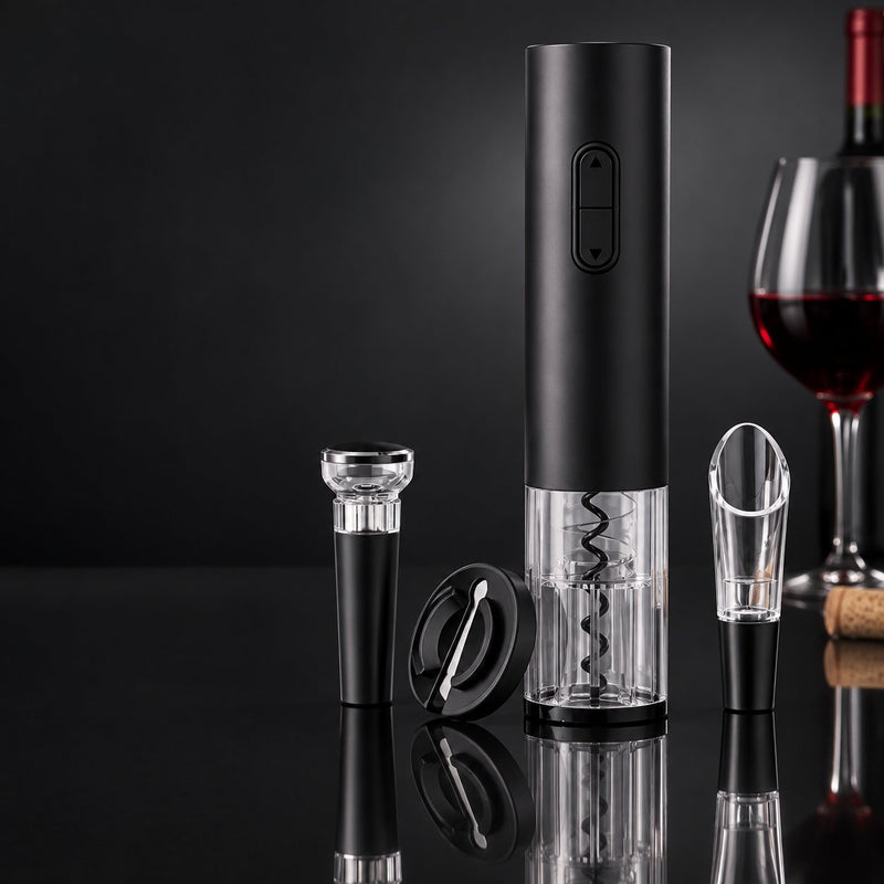 Sacacorchos eléctrico Vinoir con kit de apertura de vino